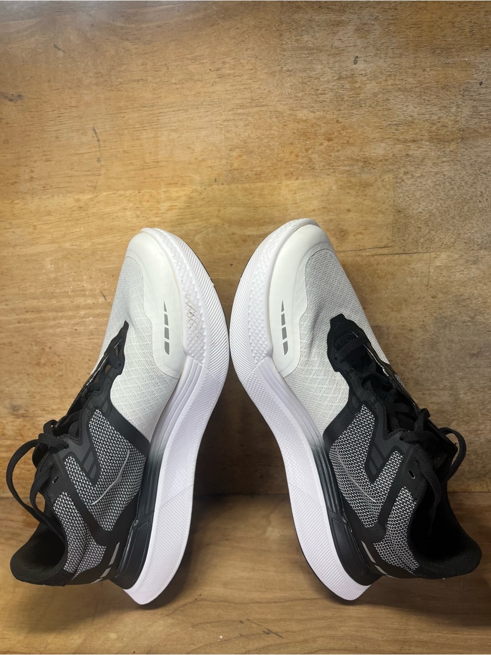 Hoka One One Transport X Mens Size 8 Running Walking Shoes Sneakers Black White - Picture 6 of 12
